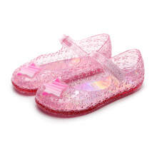 YOUSNH Princess Shoes Girls Sandały Jelly Mary Jane Dance Party Shoes For Kids Toddler Girls Shoes Red10