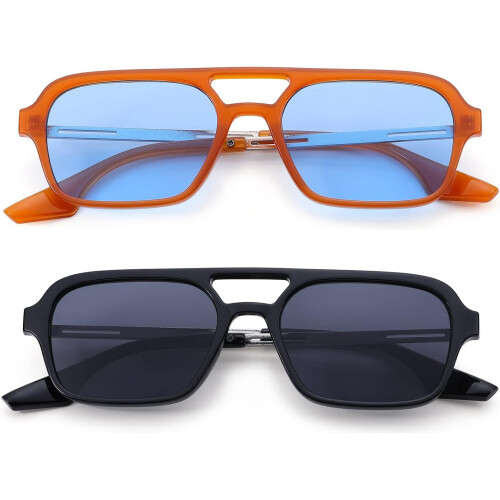 Γυαλιά ηλίου Vintage Aviator Small Frame της δεκαετίας του '70 για γυναίκες και άνδρες, 1