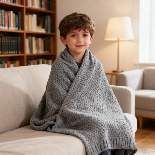 Coperta morbida, leggera e accogliente per uso domestico. 2