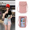 Μίνι δερμάτινη τσάντα crossbody BVXEEP για γυναίκες – Τσάντα τηλεφώνου με οθόνη αφής και 3