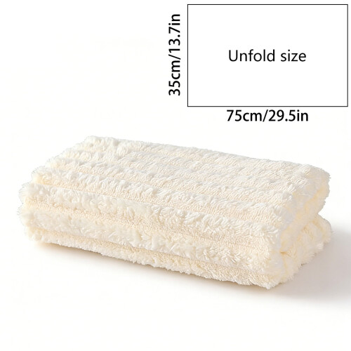 Gestreiftes Polyester-Badetuch, 75 x 35 cm 2