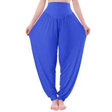 Calças Palazzo Femininas, Cintura Alta, Estilo Hippie, Cigana, Boho, Calças Leggings para Yoga, Praia, Tamanhos Grandes, para Uso Diário, Dança e