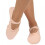 Damesballetschoenen van stretchcanvas met gesplitste zool, roze2 2