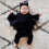 Baby Bat Halloween Romper με Μακρυμάνικο Σκούφο και Μπλούζα με Μπλούζα .... 2
