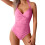 Γυναικείο Μαγιό με Στριφτό Μπροστά για Γυναίκες, Ολόσωμο Αδυνάτισμα, Ελέγχου 5