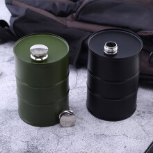 Botella de agua portátil pequeña de color verde (1 unidad) - Botella de agua a prueba de fugas para exteriores, ideal para senderismo, camping y