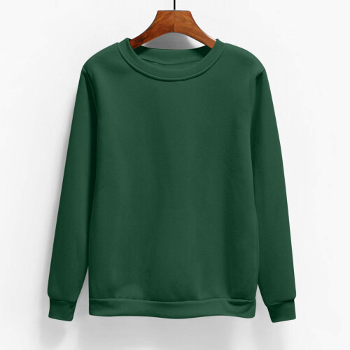 Φούτερ για γυναίκες Plus Size, Γυναικεία Oversized Φούτερ με Στρογγυλή Λαιμόκοψη, 1