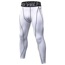 Bríste Comhbhrú Lúthchleasaíochta na bhFear Bunleagan Triomú Tapa Spóirt Rith Giomnáisiam Aclaíochta Tights Leggings