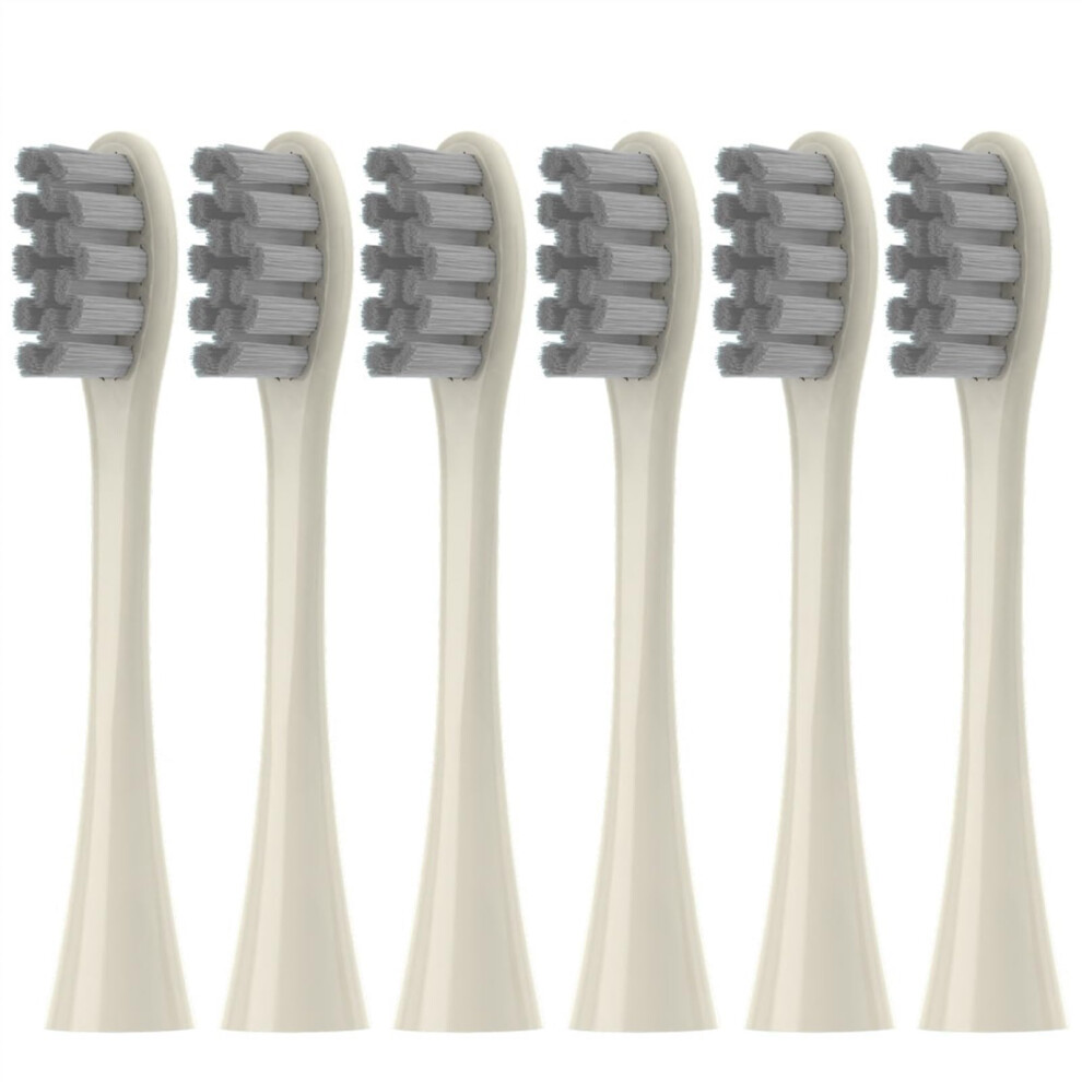 Electric Toothbrush Replacement Heads for Oclean X SE XPro Z1 Air, Soft Bristles 6 Pack, Durable
