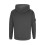Men's Solid Hoodie with Zipper Pocket and Drawstring 4