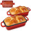 Teglia da pane in ghisa smaltata 9x5 con coperchio 1