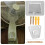 Support mural pour ventilateur de plafond robuste argenté 6