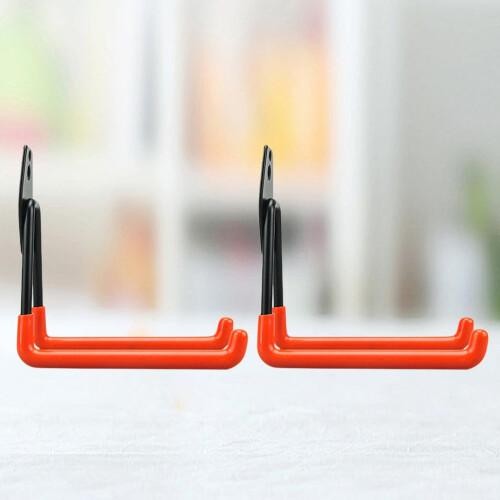 Robuster Wandhaken – Doppelhaken aus Eisen, 2er-Pack 2