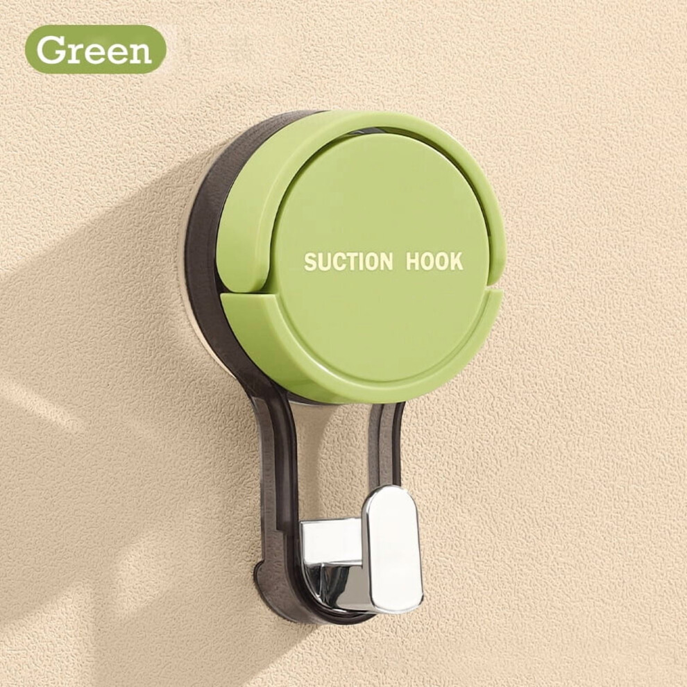 1/2Pcs Suction Cup Hooks No Punching Wall Hooks For Bathroom Kitchen Bedroom Reusable Towel Clothes Hanger Hook Home Organizer 9162407984343