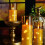 Flamfria LED-ljus med timer, guldfärgat set, 5 delar 6