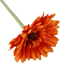 Kunstbloemen, nep-gerbera's, zijden bloemenboeket, 19,7 inch, voor bruiloft, bruidsboeket, feest, huis, keuken, 1 stuk