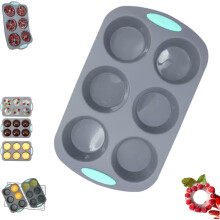 Tacar Múnlaí Oighir Fleasc Silicone – Áirítear Múnlaí Císte Calóg Sneachta, Dónut, Seacláide & Pumpkin, Ag luí le Gach Reoiteoir