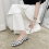 Γυναικεία φλατ παπούτσια με slip-on, αναπνεύσιμα, casual παπούτσια, ελαφριά και άνετα 2