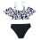 Βρεφικό μαγιό μπικίνι με στάμπα αγελάδας και μονόχρωμο σορτς για μωρά, 1