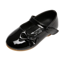 Zapatos casuales de cuero para niñas Ediodpoh, zapatos de princesa de moda, zapatos de etiqueta, zapatos de princesa, zapatos para niños, negro27