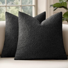 Bouclé-tyynynpäälliset 24x24 tuumaa, 2 kpl