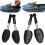 Plastic Shoe Stretcher for Home Use Durable and Lightweight Black Adjustable Extender 4 Pair 6