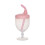 Copo de suco infantil com canudo rosa (1 unidade) 7