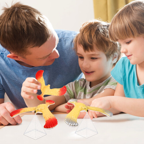 Ensemble de 6 jouets Aigle en équilibre 2
