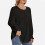 Blusa túnica plisada de manga farol para mujer 2