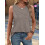 Canotta casual da donna ampia con scollo rotondo. 5