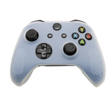 Rutschfeste Silikon-Schutzhülle für Xbox One S Controller, 40er-Packung (rot, blau, schwarz, transparent)