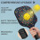 Σετ κουπιών Pickleball από fiberglass με λουλούδια, 2 μπάλες και τσάντα – Συμβατό με 2