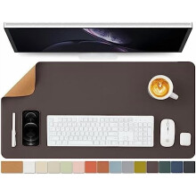 Schreibtischunterlage aus Kork – beidseitig verwendbar, 80 x 40 cm, ideal für große Mauspads und zur Schreibtischorganisation – kompatibel mit
