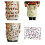 Egg Collecting Apron with Multiple Pockets, Durable Cotton, Easy Clean, 4pcs 50x46cm 4