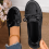PPCHVOMEY Μοκασίνια με Χοντρό Τακούνι για Γυναικεία Μοκασίνια για Επαγγελματικά 5