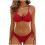 Σετ μπικίνι Women2Piece, ριμπ τοπ μπικίνι U-wire με κοψίματα στο κάτω μέρος, γυναικεία 1