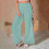Γυναικεία παντελόνια με φαρδιά μπατζάκια, Γυναικεία παντελόνια Plus Size, Χαλαρά 2
