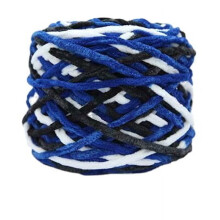 1 pelote de 165 g de grosse laine chenille douce et veloutée, idéale pour le crochet, le tricot, les couvertures, les chaussures, les écharpes et