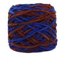 1 pelote de 165 g de grosse laine chenille douce et veloutée, idéale pour le crochet, le tricot, les couvertures, les chaussures, les écharpes et