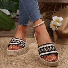 Sandales confortables pour femmes, Sandales pour femmes 2025, Sandales décontractées tendance pour femmes, bout rond, chaussures de plage