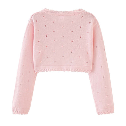 Langarm-Strickjacke für Kleinkinder (2-9 Jahre) 2
