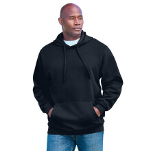 Miesten KingSize Big & Tall fleece-huppari
