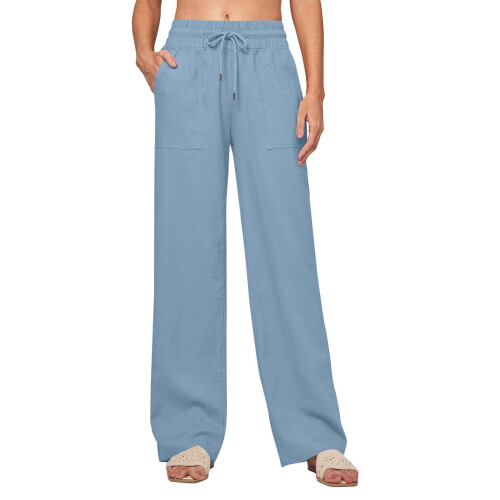 Damen Winter-Freizeithose, einfarbig, mit Stretchbund 1