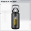 Γυάλινο μπουκάλι νερού 34oz (1000mL) ανθεκτικό στη θραύση με θήκη σιλικόνης, διπλό 5