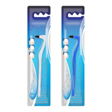 Tooth Stain Remover and Interdental Brush Set, Deep Clean for Tea Coffee Stains, Easy Grip, 2pcs