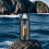 Γυάλινο μπουκάλι νερού 34oz (1000mL) ανθεκτικό στη θραύση με θήκη σιλικόνης, διπλό 2
