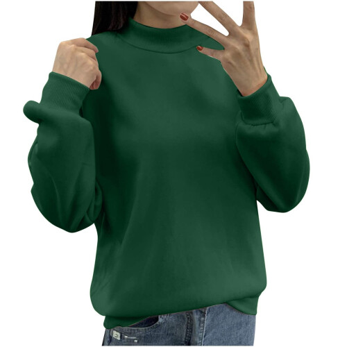 Φούτερ για γυναίκες Plus Size, Γυναικεία Oversized Φούτερ με Στρογγυλή Λαιμόκοψη, 2