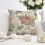 Μαξιλαροθήκες Vintage Floral 16x16", Πακέτο των 2, Κινεζικές Μαξιλαροθήκες 3