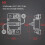 3-Pack 80A Χειροκίνητη Επαναφορά Διακόπτη DC 12V-48V για Κινητήρες Ηχοσυστήματος 5