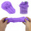 Κιτ 70ml Furry Cloud Butter Slime για παιδιά & ενήλικες, παιχνίδι DIY με μη τοξικό και ελαστικό, 5